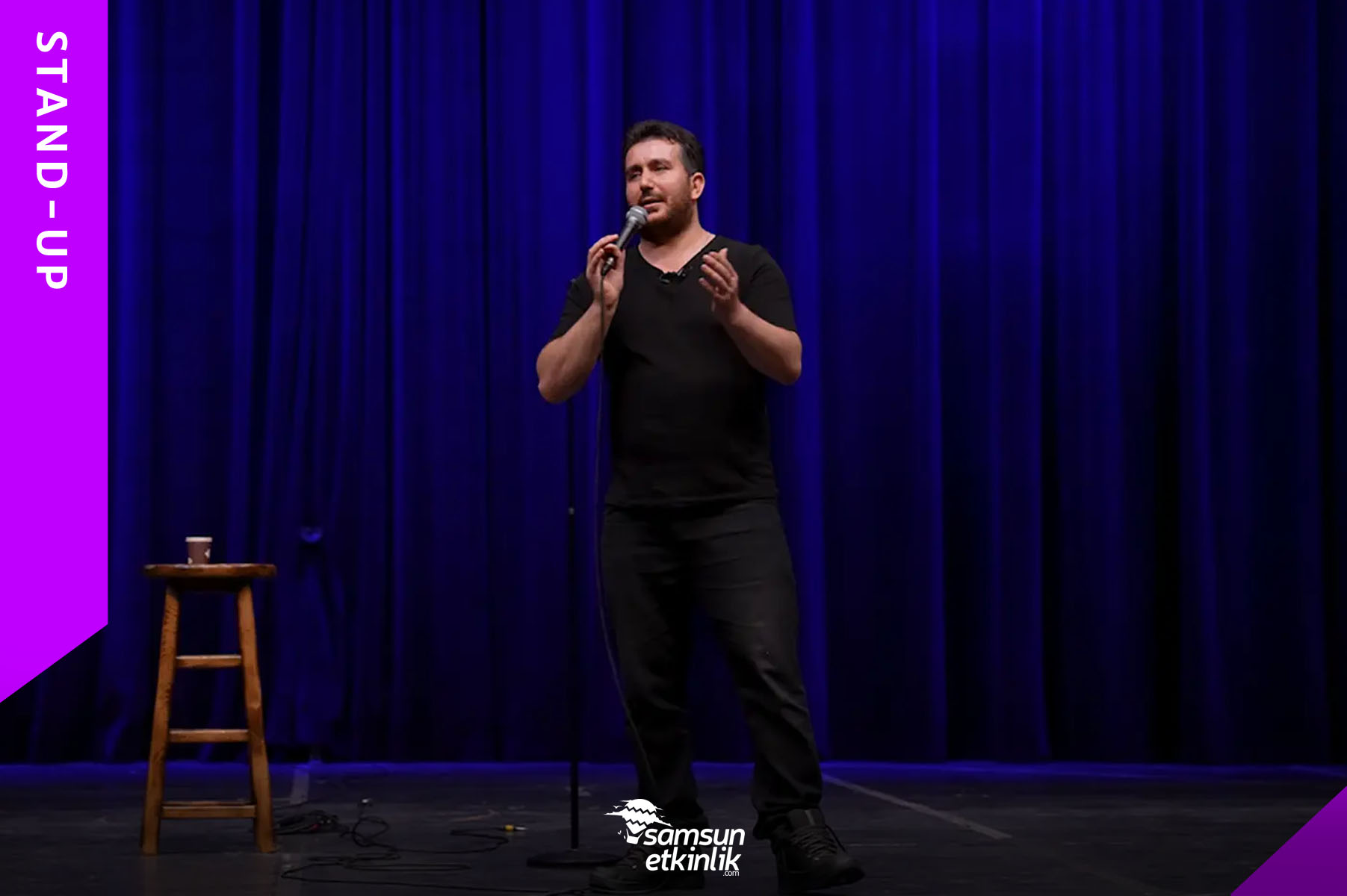 Cüneyt Nergiz Samsun Stand-Up Gösterisi