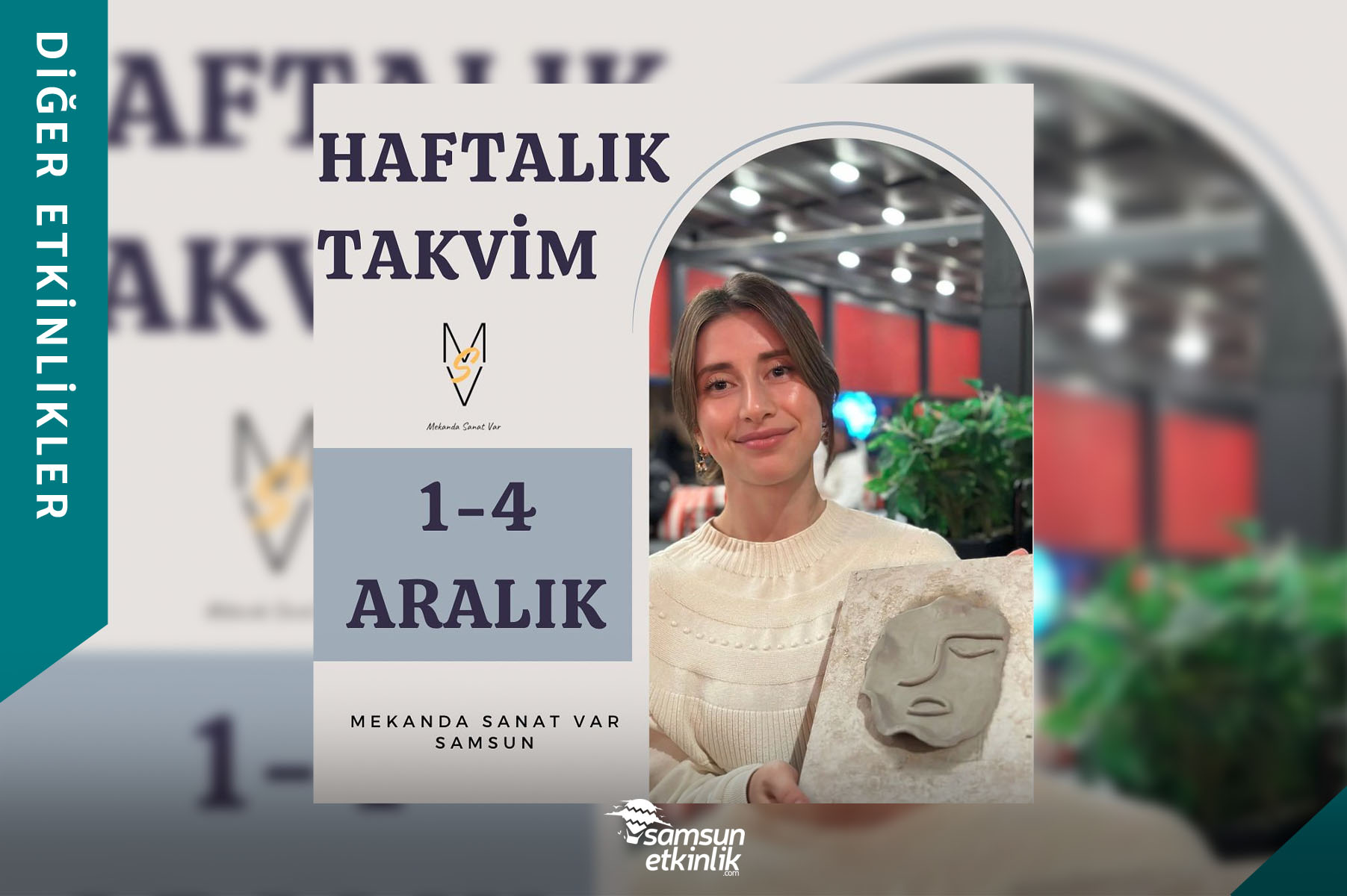 Mekanda Sanat Var Haftalık Workshop Takvimi