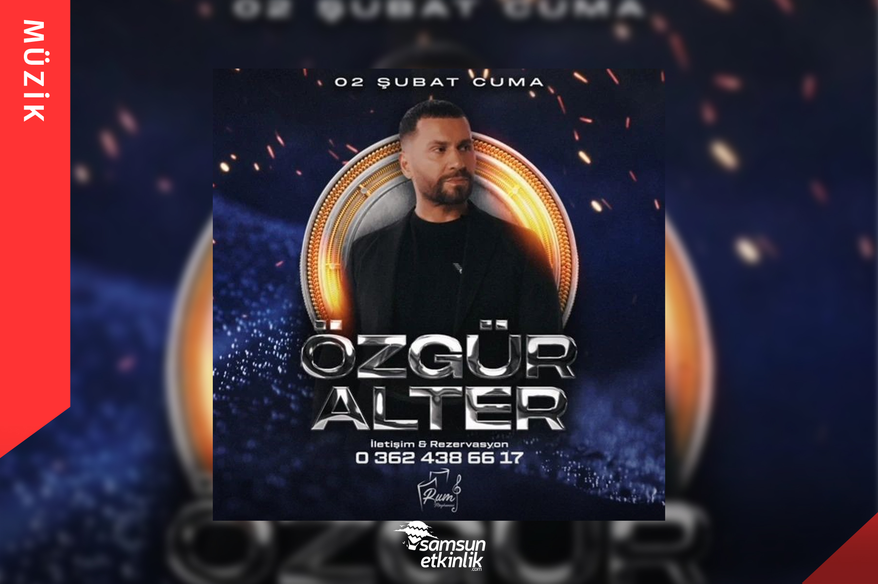 Özgür Alter Rum Meyhanesi’nde!