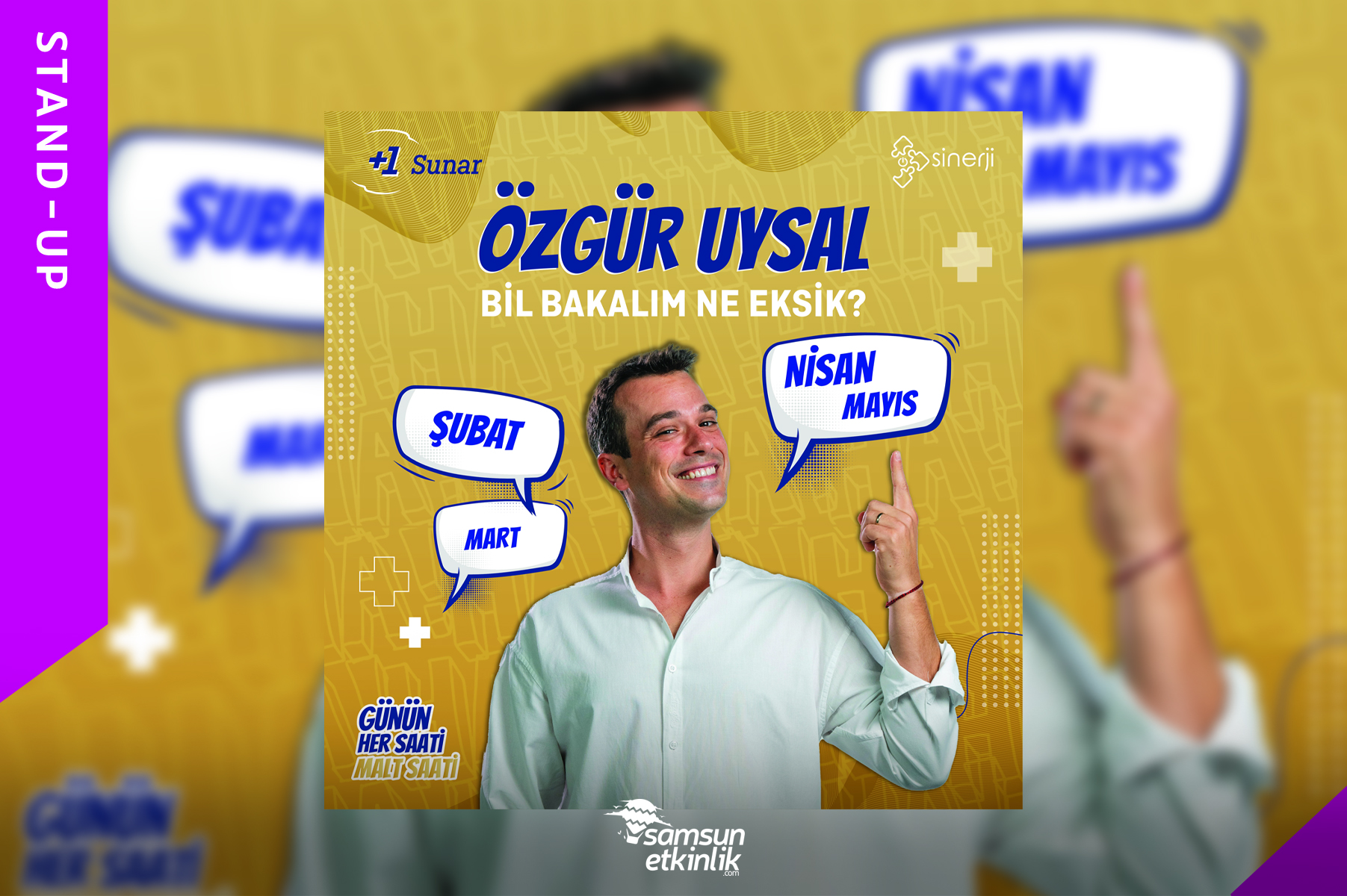 Özgür Uysal ile Bil Bakalım Ne Eksik JJ Pub Samsun'da!