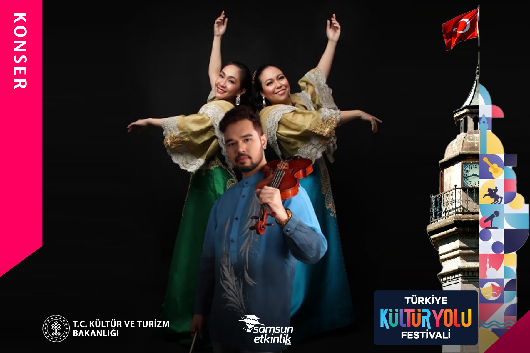 Filipin Müziğinin Bir Yaz Başlangıcı Kültür Yolu Festivali Samsun Konseri
