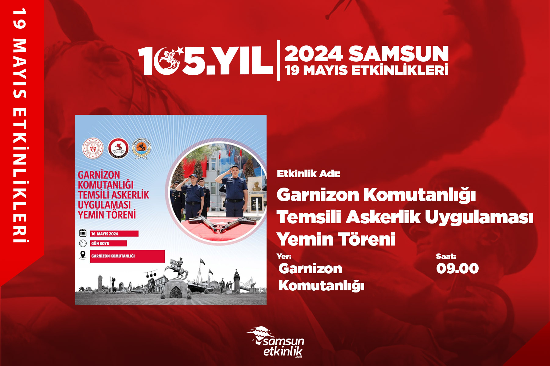 Garnizon Komutanlığı Temsili Askerlik Uygulaması Yemin Töreni