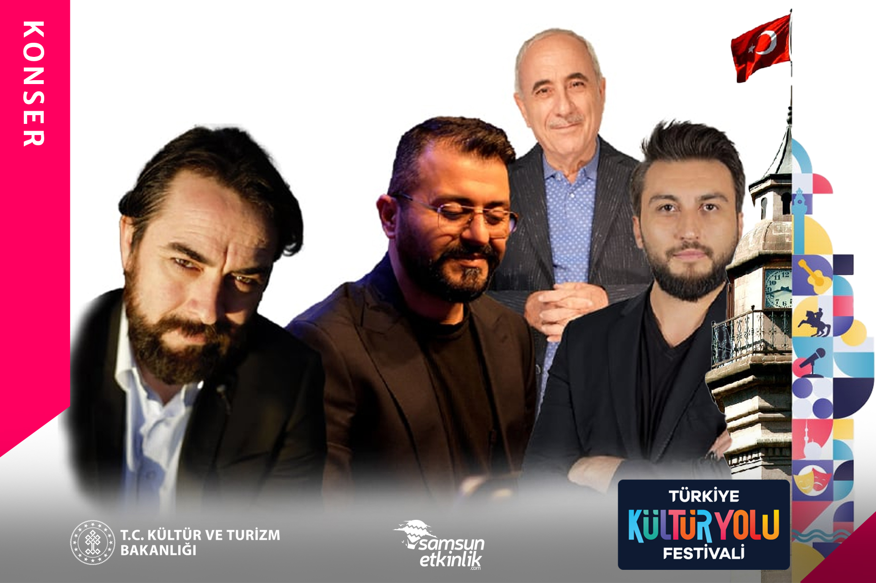 İnsanlık Sahnesi Selahattin Yusuf Kültür Yolu Festivali Samsun Konseri