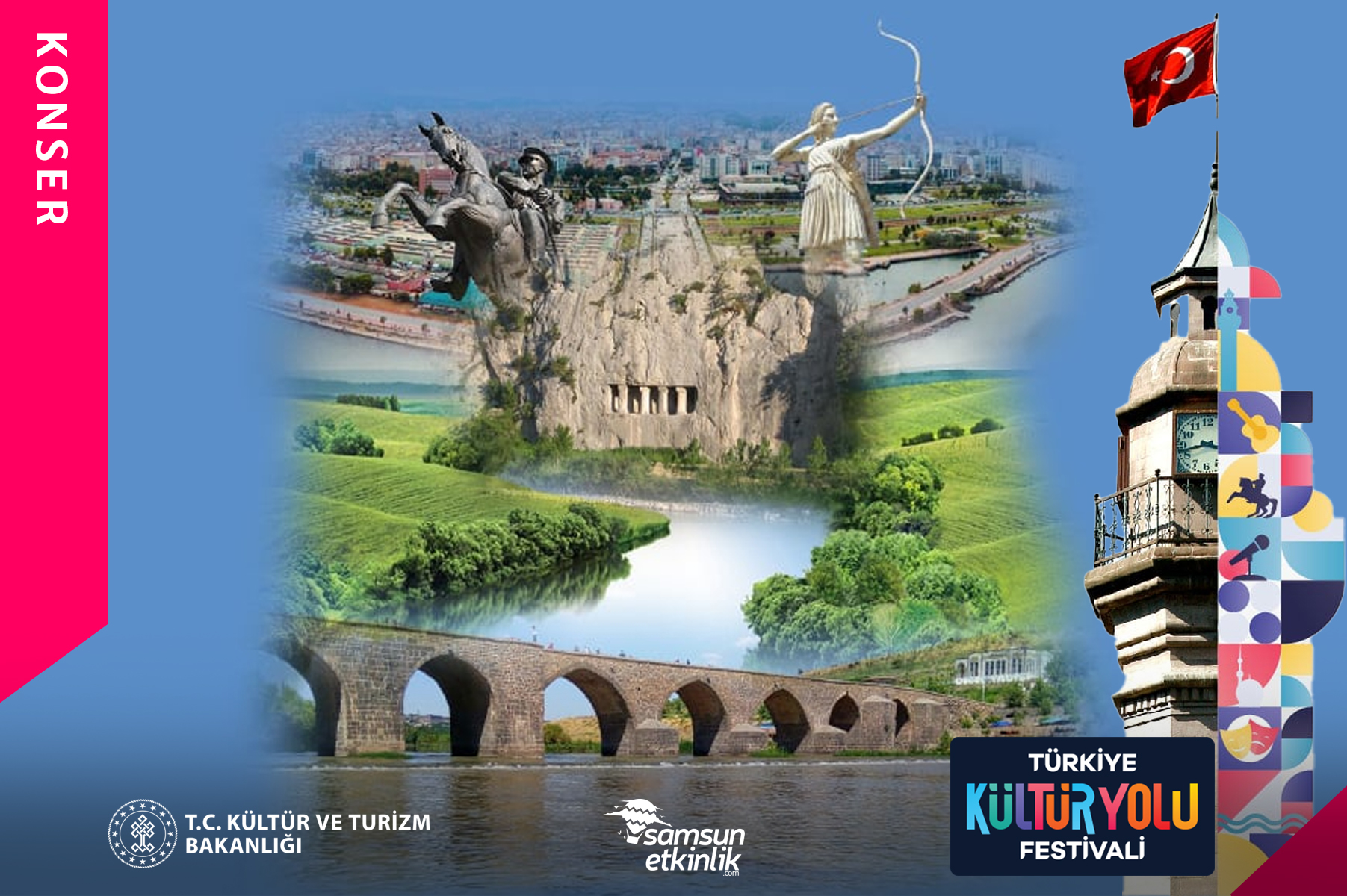 Kızılırmak'tan Dicle'ye Kültür Yolu Festivali Samsun Konseri
