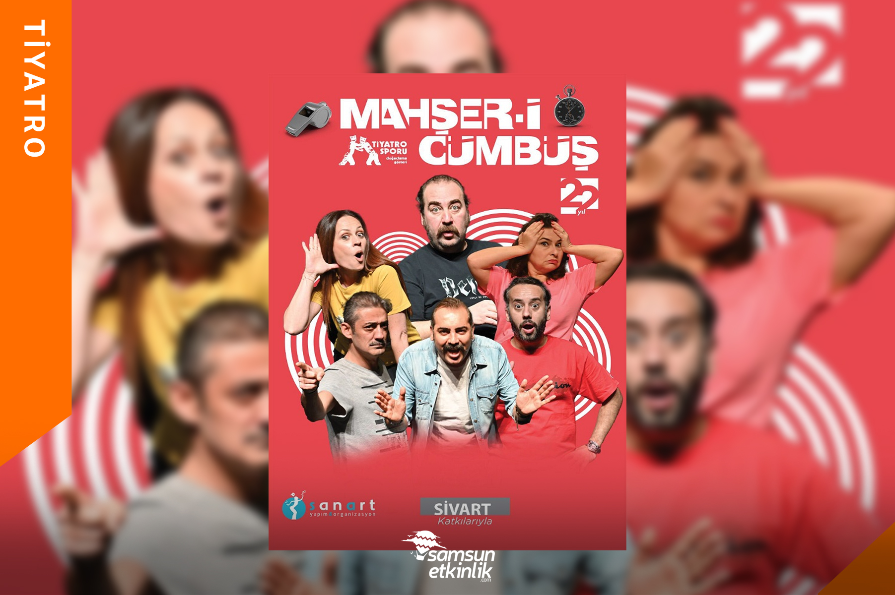 Mahşeri Cümbüş Doğaçlama Tiyatro Oyunu Samsun'da