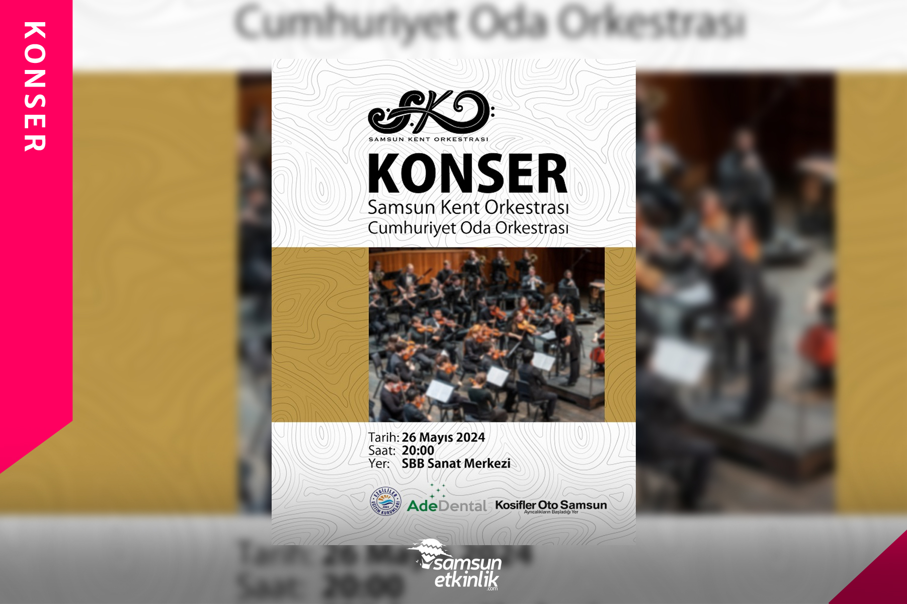 Samsun Kent Orkestrası Konseri