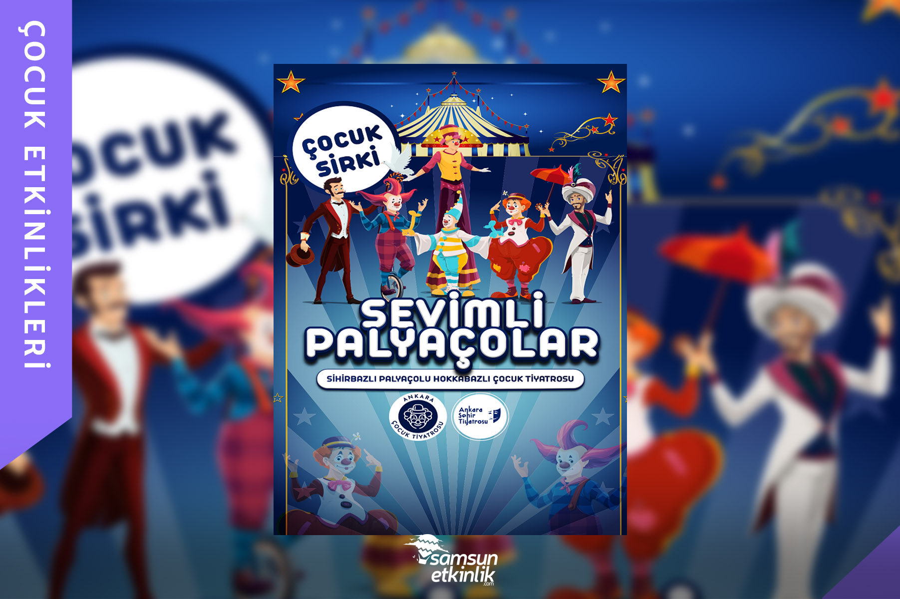 Sevimli Palyaçolar Çocuk Sirki