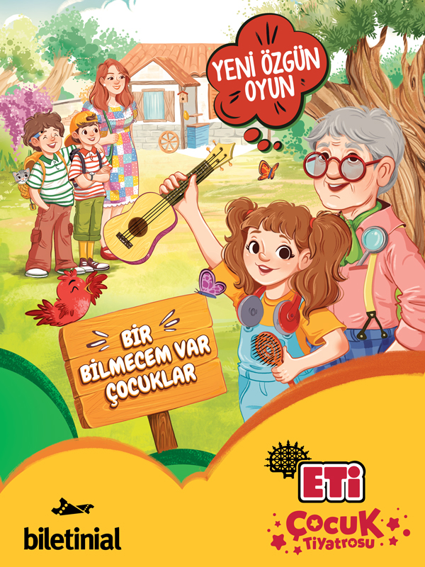 etİ Çocuk tiyatrosu bir bilmecem var Çocuklar