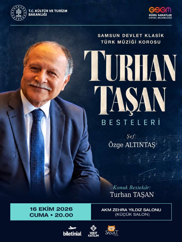 turhan taşan besteleri samsun devlet klasik türk müziği korosu